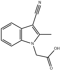 2-(3-Cyano-2-methyl-1H-indol-1-yl)aceticacid