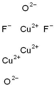 copper fluoride oxide 结构式
