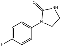 1-(4-氟苯基)四氢-2H-咪唑-2-酮 结构式