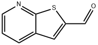 噻吩并[2,3-B!吡啶-2-甲醛 结构式