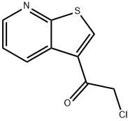 Ethanone, 2-chloro-1-thieno[2,3-b]pyridin-3-yl- (9CI) 结构式