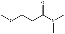 3-甲基-N,N-二甲基丙酰胺 结构式