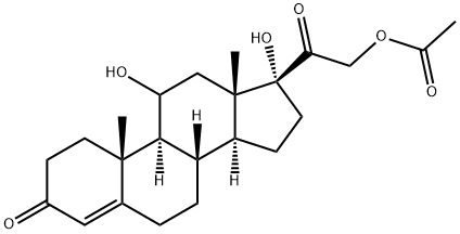 hydrocortisone acetate 结构式