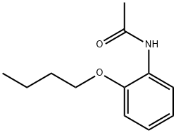 N-(2-Butyloxyphenyl)acetamide 结构式