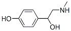 4-(1-hydroxy-2-methylamino-ethyl)phenol 结构式