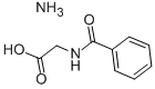 苯甲酰氨基乙酸 铵盐 结构式
