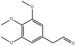 3,4,5-三甲氧基苯乙醛 结构式