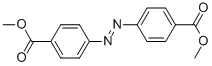 偶氮苯-4,4'-二甲酸二甲酯 结构式