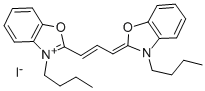 3,3`-二丁基氧杂羰花青碘化物 结构式