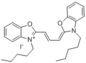 3,3-二戊基草酸碳菁碘 结构式