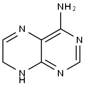 4-Pteridinamine, 1,7-dihydro- (9CI) 结构式