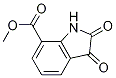 靛红-7-羧酸 结构式