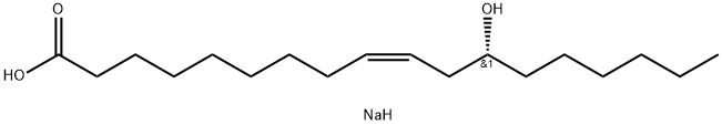 鹿麻油酸钠 结构式
