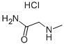 SARCOSINAMIDE HYDROCHLORIDE 结构式
