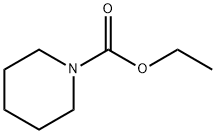 1-哌啶羧酸乙酯 结构式