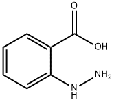 2-肼基苯甲酸 结构式