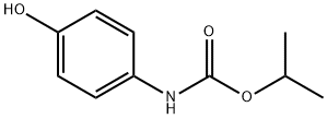 Carbamic acid, (4-hydroxyphenyl)-, 1-methylethyl ester 结构式
