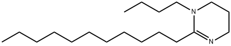1-Butyl-1,4,5,6-tetrahydro-2-undecylpyrimidine 结构式