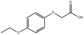 2-(4-乙氧基苯氧基)乙酸 结构式
