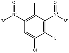 3,4-DICHLORO-2,6-DINITROTOLUENE 结构式