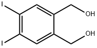 (2-HYDROXYMETHYL-4,5-DIIODO-PHENYL)-METHANOL 结构式