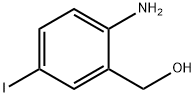 2-氨基-5-碘苯甲醇 结构式