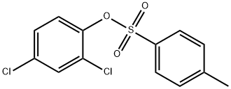 2,4-DICHLOROPHENYL PARA-TOLUENESULFONATE 结构式