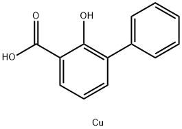 COPPER3-PHENYLSALICYLATE 结构式