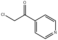 2-氯-1-(4-吡啶基)乙酮 结构式