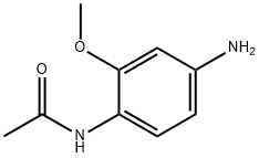 N-(4-氨基-2-甲氧基苯基)乙酰胺 结构式