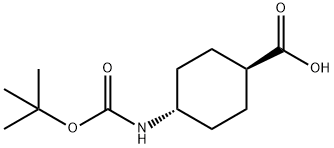 N-BOC-氨基环己胺羧酸 结构式