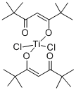 双(2,2,6,6-四甲基-3,5-庚二酸二氯化钛 结构式