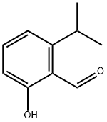Benzaldehyde, 2-hydroxy-6-(1-methylethyl)- (9CI) 结构式