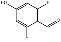 2,6-二氟-4-羟基苯甲醛 结构式