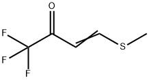 3-Buten-2-one,  1,1,1-trifluoro-4-(methylthio)- 结构式