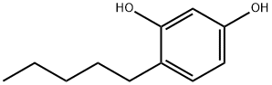 4-正戊基间苯二酚 结构式