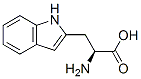 1H-Indole-2-propanoic acid, .alpha.-amino-, (.alpha.S)- 结构式
