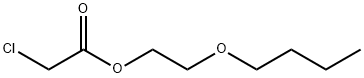 ACETIC ACID, 2-CHLORO-,2-BUTOXYETHYL ESTER	 结构式