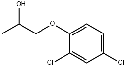 1-(2,4-二氯苯氧基)-2-丙醇 结构式
