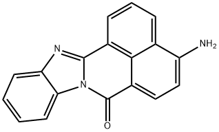 4-Amino-7H-benzimidazo[2,1-a]benz[de]isoquinolin-7-one 结构式