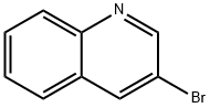 3-溴喹啉 结构式