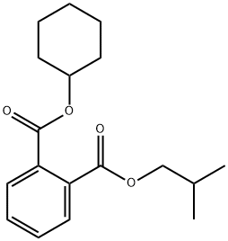 邻苯二甲酸环己异丁酯 结构式