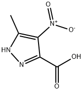 3-METHYL-4-NITRO-1H-PYRAZOLE-5CARBOXYLIC ACID 结构式