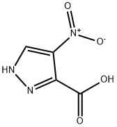 4-硝基吡唑-3-甲酸 结构式