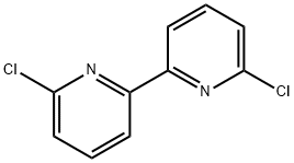 6,6'-二氯-2,2'-联吡啶 结构式