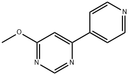 4-甲氧基-6-(吡啶-4-基)嘧啶 结构式