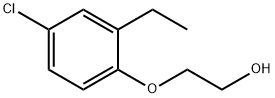 2-(4-Chloro-2-ethylphenoxy)ethanol 结构式