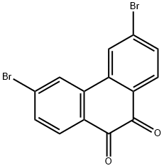 3,6-二溴菲醌 结构式