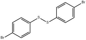 4,4'-二溴二苯二硫醚 结构式