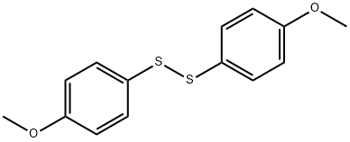 4,4'-二甲氧基二苯二硫 结构式
